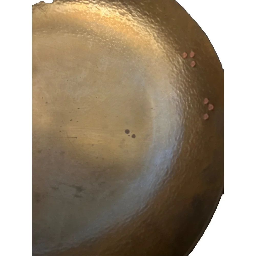 Thai Traditional Wok Brass Pan Home Cooking Food & Dessert Medium Size Thai Chef